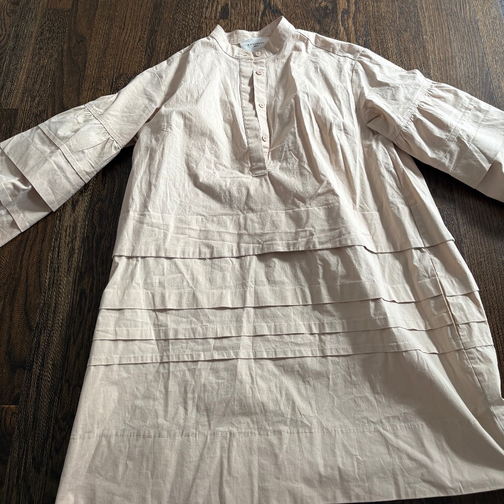 Pomander Place Tan Dress